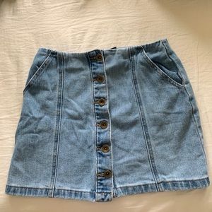 Forever 21 denim skirt